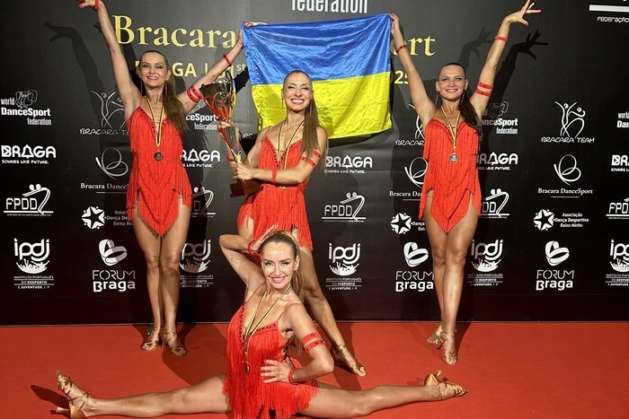 The collective from Ukraine took first place at the World Championship in choreographic Latin