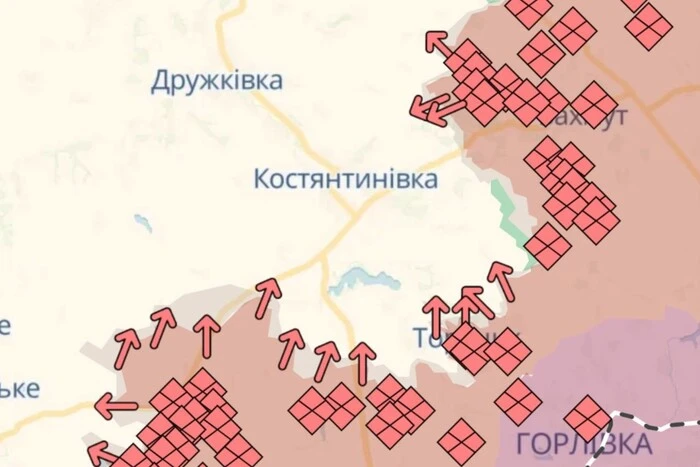 The occupiers are trying to encircle Kostiantynivka from three directions