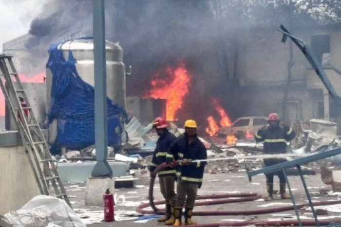 In Indien gab es eine Explosion in einer Chemiefabrik: über 40 Tote