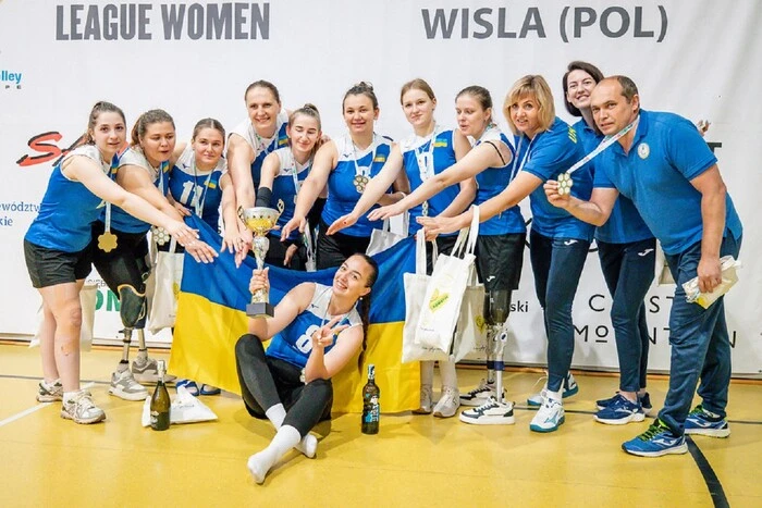 Ukraińska żeńska drużyna siatkarska na wózkach pokonała rywali na turnieju 'Złota Liga Narodów'