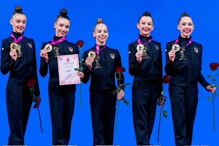 Украина впервые в истории вошла в топ-3 юниорского чемпионата мира по художественной гимнастике
