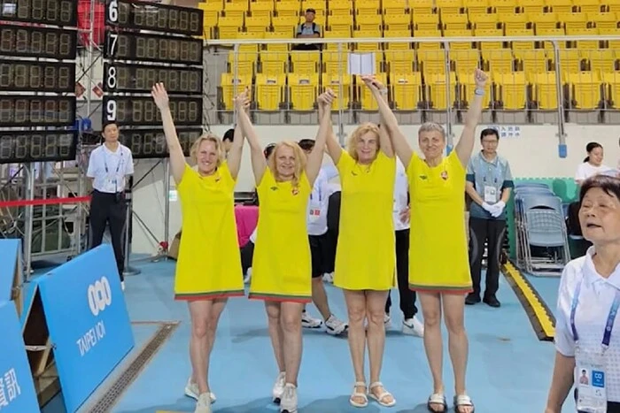 Litauer weigerten sich, zusammen mit Russen auf dem Podium bei Schwimmwettkämpfen zu stehen