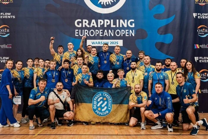 Reprezentacja Ukrainy w grapplingu zajęła pierwsze miejsce w klasyfikacji drużynowej na mistrzostwach Europy