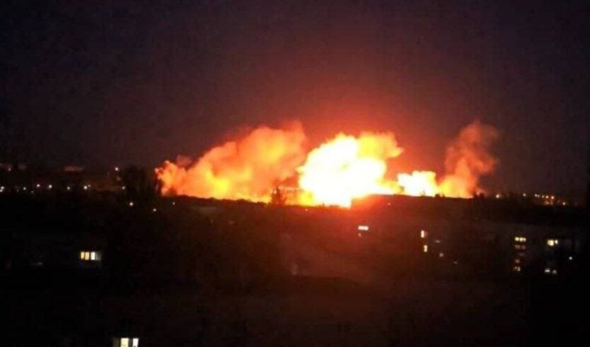 Силы обороны нанесли удары по оккупированным Донецку и Луганску: видео