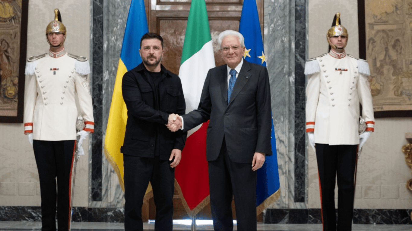 Selenskyj enthüllte Einzelheiten des Treffens mit dem italienischen Präsidenten in Rom