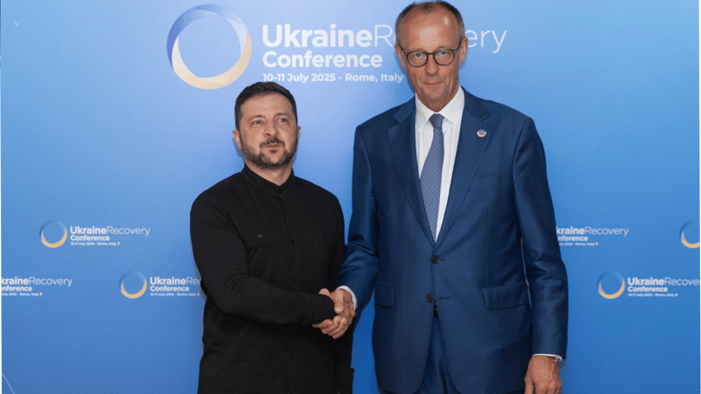 Zeleński i Merz spotkali się we Włoszech - o czym rozmawiano