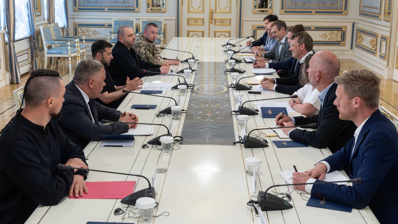 Zelensky met with the head of the Danish Ministry of Defense - what they talked about