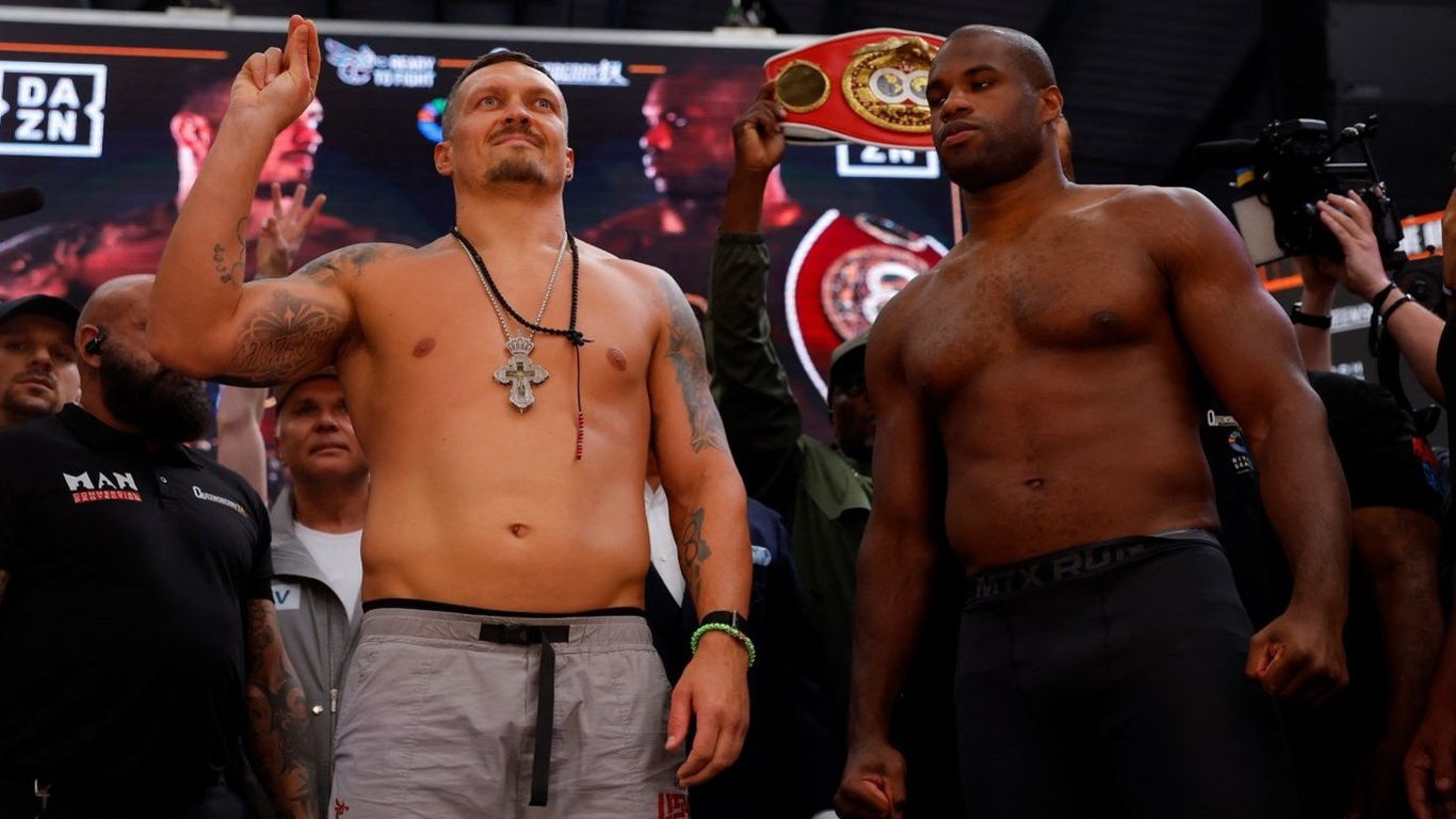 Na bój Usyk - Dubois postawiono ogromną sumę dolarów